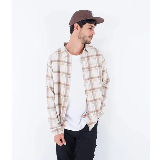 Hurley Portland Organic рубашка с длинным рукавом