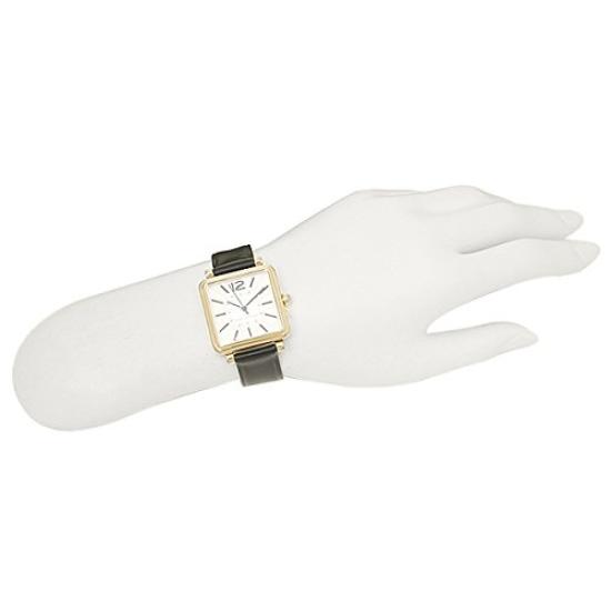 Женские часы Marc Jacobs Vic из черной кожи MJ1437