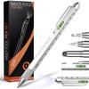 Day Gifts for Cool Gadget Tool for Gifts for Dad Christmas Gifts for Unique Gifts for Grandpa Father's Dad, 9-in-1 Multi-Tool Pen, Men, Boyfriend,