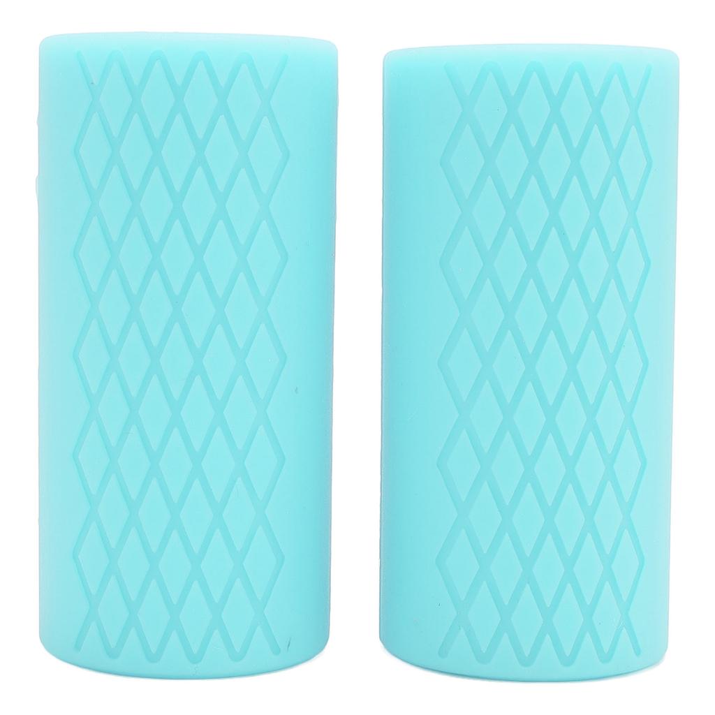 1 пара хватов для гантелей, противоскользящая текстура, силиконовый хват для штанги, аксессуар для тренировок и фитнеса