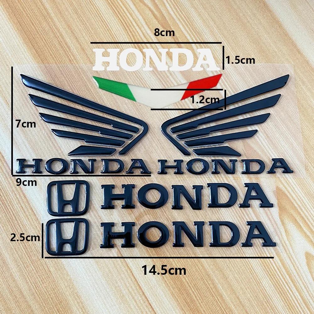 Honda Наклейки Декоративные Аксессуары для Мотоцикла 3D Крыло Мягкая Резина PCX160CBR400CBR500RC650RCBR1000RPcx125 Аксессуары для Мотоцикла XL7