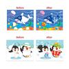 Puzzle Children Dot Colorful Book Reusable DIY Color Dot Toy  Kids Toddlers Children