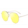 High-quality Womens Large Aviator Sunglasses With Sleek Metal Frame And Mirror Lens