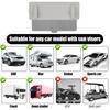 Universal Car Sun Visor Extender Anti-Glare Anti-UV Adjustable Interior Sun Blocker with Zipper Pocket and Side Opening Design