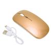2.4G Wireless Mouse Ultrathin Chargeable Mute 1600DPI Color Backlight Game Mouse with 2.4G Receiver