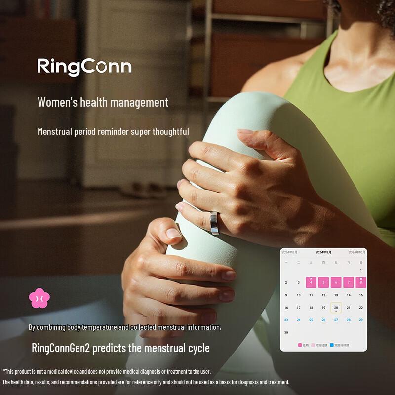Умное кольцо для здоровья и фитнеса RingConn Gen 2