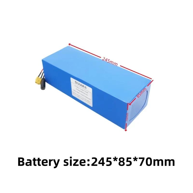 New Power Model 48V 13600Ah 18650 3400mah 13S4P Lithium-ion Battery Pack 48V 13.6ah T Plug 48V2A Charger