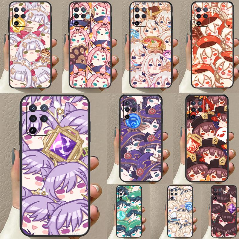 Чехол для игры Genshin Impact для OPPO Find X3 X5 Pro A5 A9 A31 A53 A15 A16 A52 A72 A83 A91 A93 A94 A54 A74 A53S