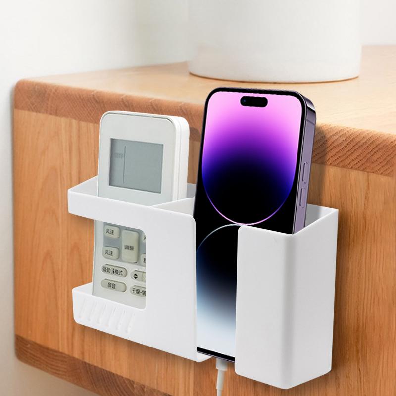 Настенный органайзер, ящик для хранения, пульт дистанционного управления, штекер для мобильного телефона, настенный держатель, зарядка, многофункциональный держатель, подставка
