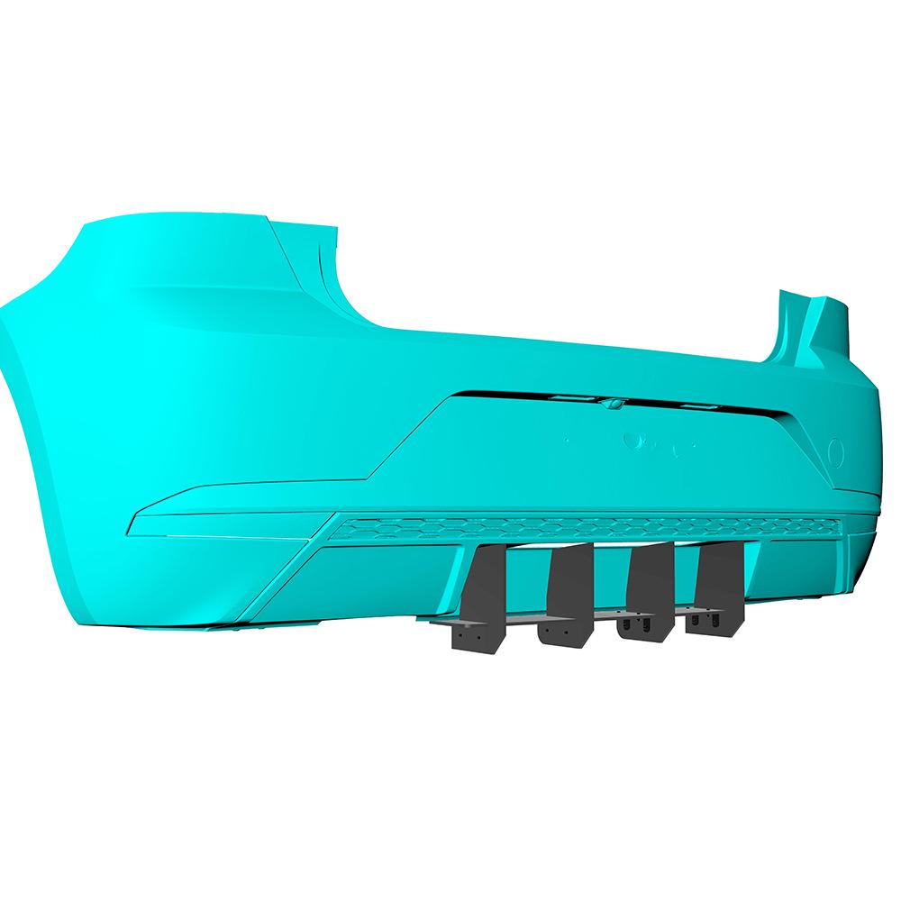 2017-2021 Задний спойлер для Seat Ibiza Автомобильный аксессуар для экстерьера