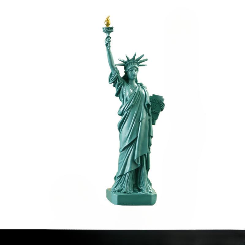 Креативная статуя Свободы, модель статуи, украшение для дома, гостиной, офиса, винного шкафа, украшения из смолы