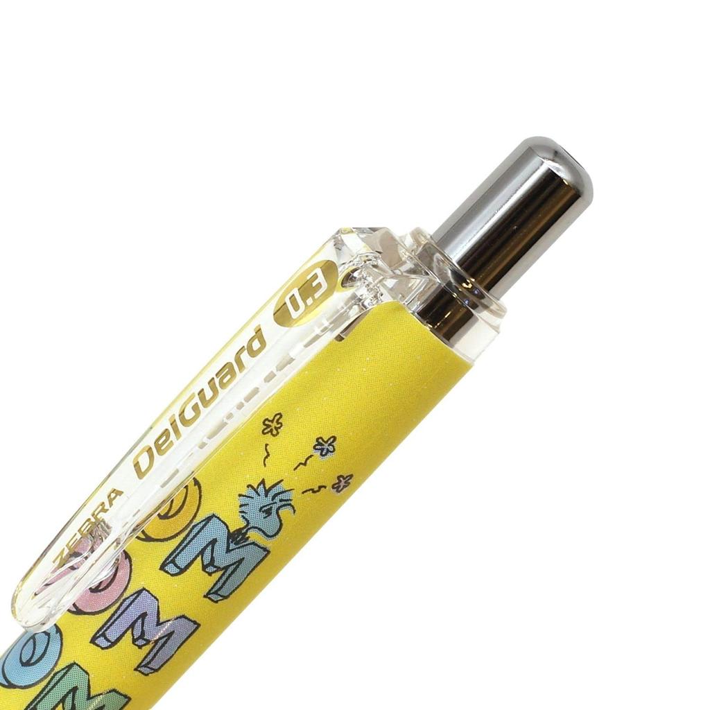 Механический карандаш Zebra DelGuard Snoopy, 0,3 мм, Зеленый, P-MAS85-SN3-G