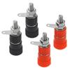 10 PCS Binding Posts Terminals 4mm Banana Plug Socket 4mm Terminal Connector for Amplifier Arduino