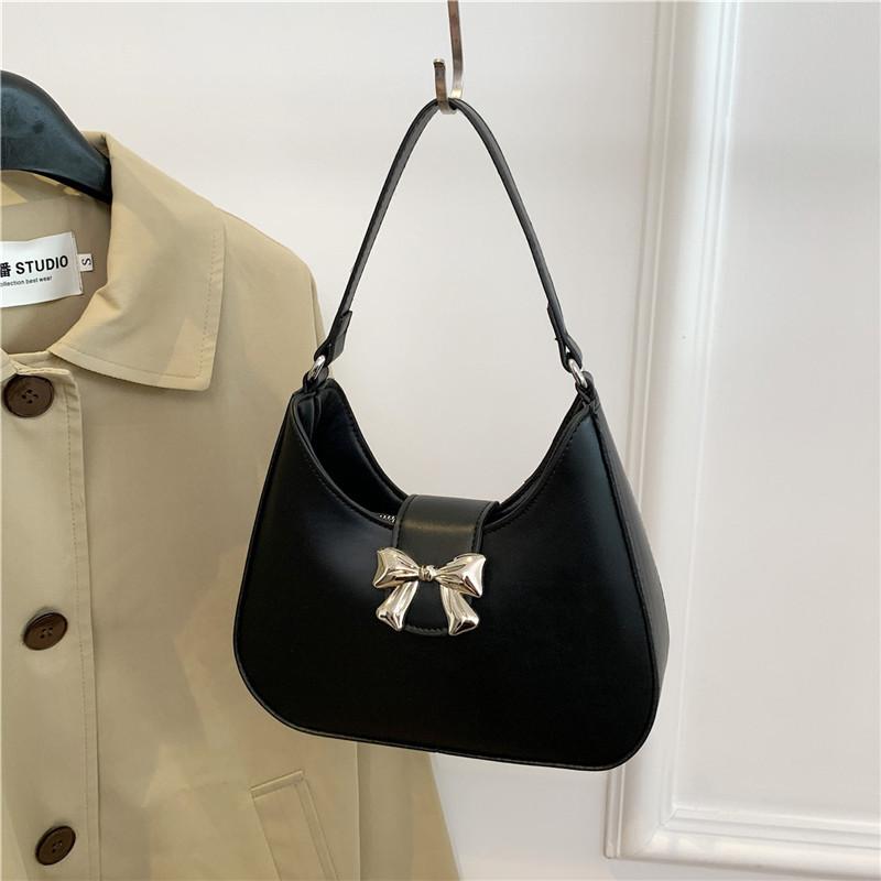 Текстурированные банты модная повседневная сумка через плечо на одно плечо с цепочкой для женщин в новом стиле