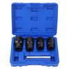 5Pcs/Set Twist Socket Kits Chrome-molybdenum Steel Locking Wheel Nut Bolt Stud Extractor Removers Car Disassembly Tools