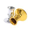 Shape Silver/Gold Fake Tapers Home Decor Candle Stand Tray Candlestick Candle Base Candles Holder