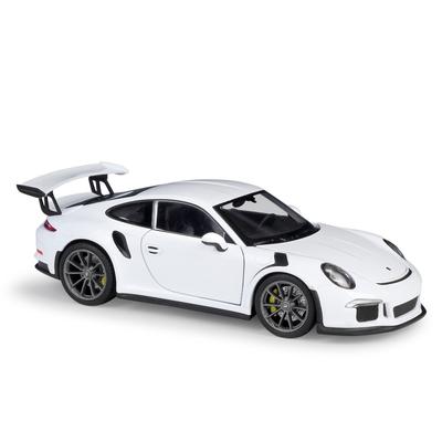 Welly 1/24 Porsche 911 GT3 RS Сплав Спортивный Автомобиль Модель Литьевой Металл Гоночный Автомобиль Транспортные Средства Модель Симуляция Коллекция Детская Игрушка Подарок