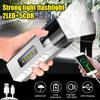 Super Bright Led Tactical Flashlight Zoomable Torch 2LED+5COB Rechargeable Camping Hiking Outdoor Portable USB Power Bank Cob Side Light