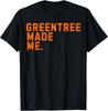Greentree Сделал Меня Оранжевым Смешная Вирусная Популярная Футболка