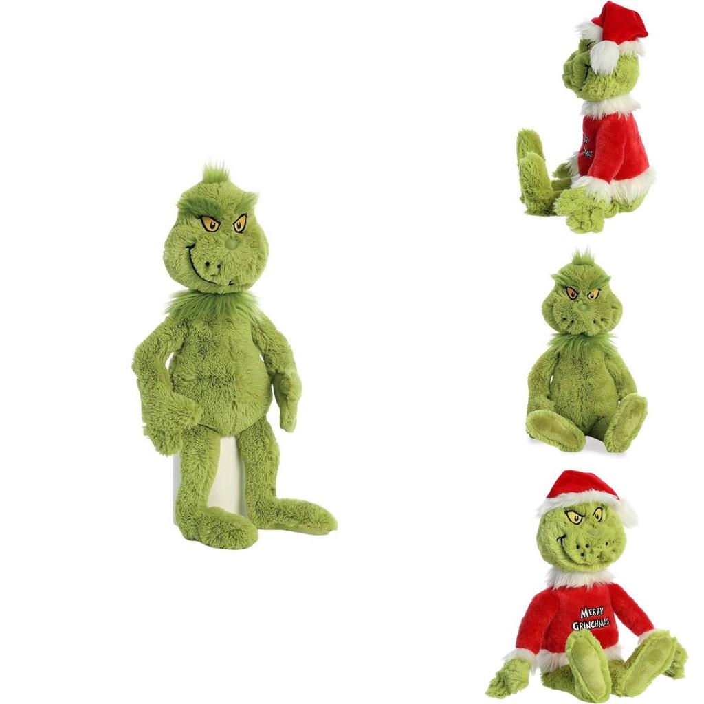 The Grinch Christmas Chef Dress Up Plush Toys Safe Snuggly Kids Gift