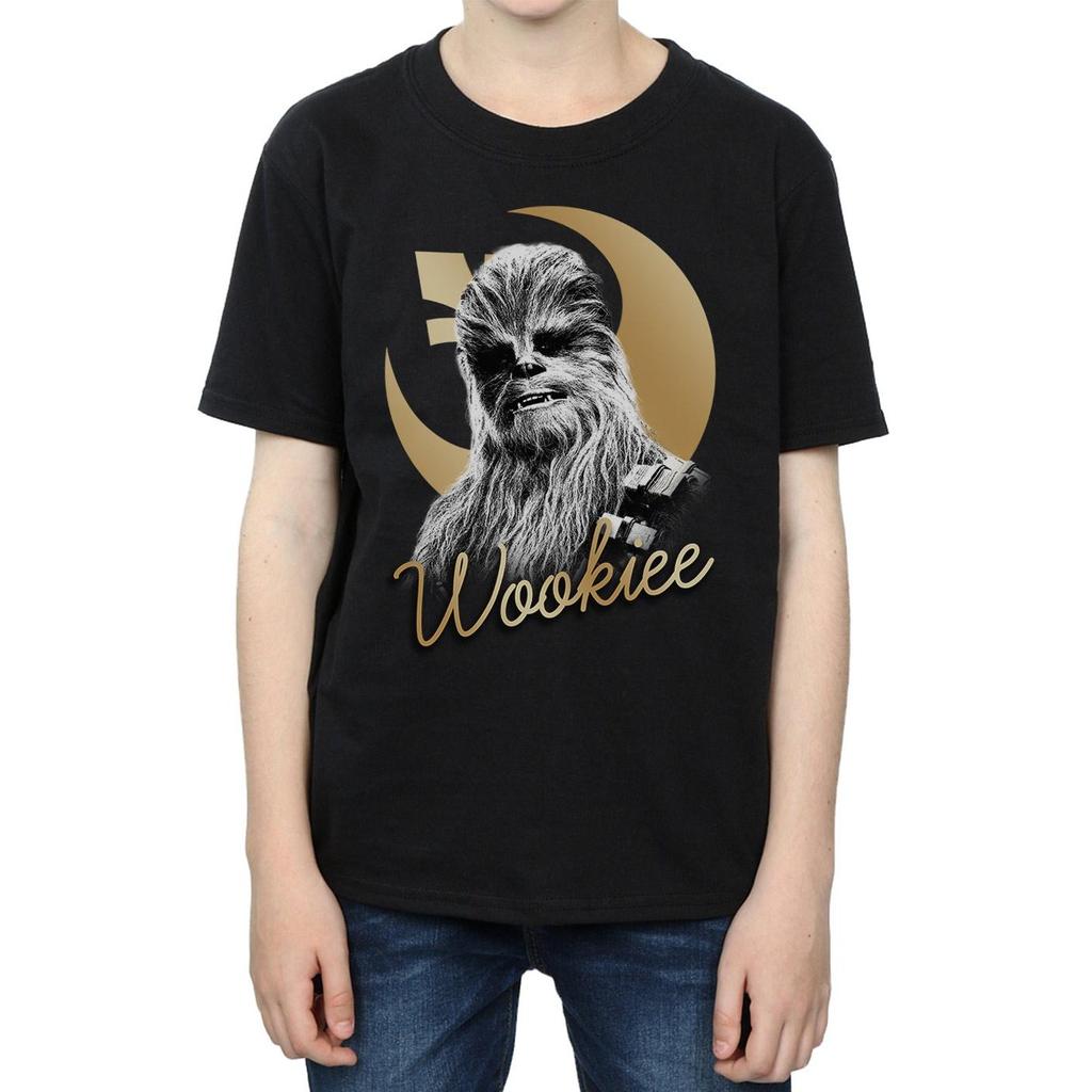 STAR WARS Футболка для мальчиков «Последние джедаи» с изображением Чубакки