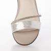 Pitti PDAM54012 Women's Silver Small Wedge Sandals