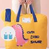 Cartoon Kindergarten Quilt Storage Bag Handheld Moving Packing Bag Luggage Storage Bag  Blanket