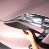 Для Porsche Taycan -2024 Мягкий Углепластик Декор Фар Автомобиля Накладки На Брови Фары Внешние Автоаксессуары