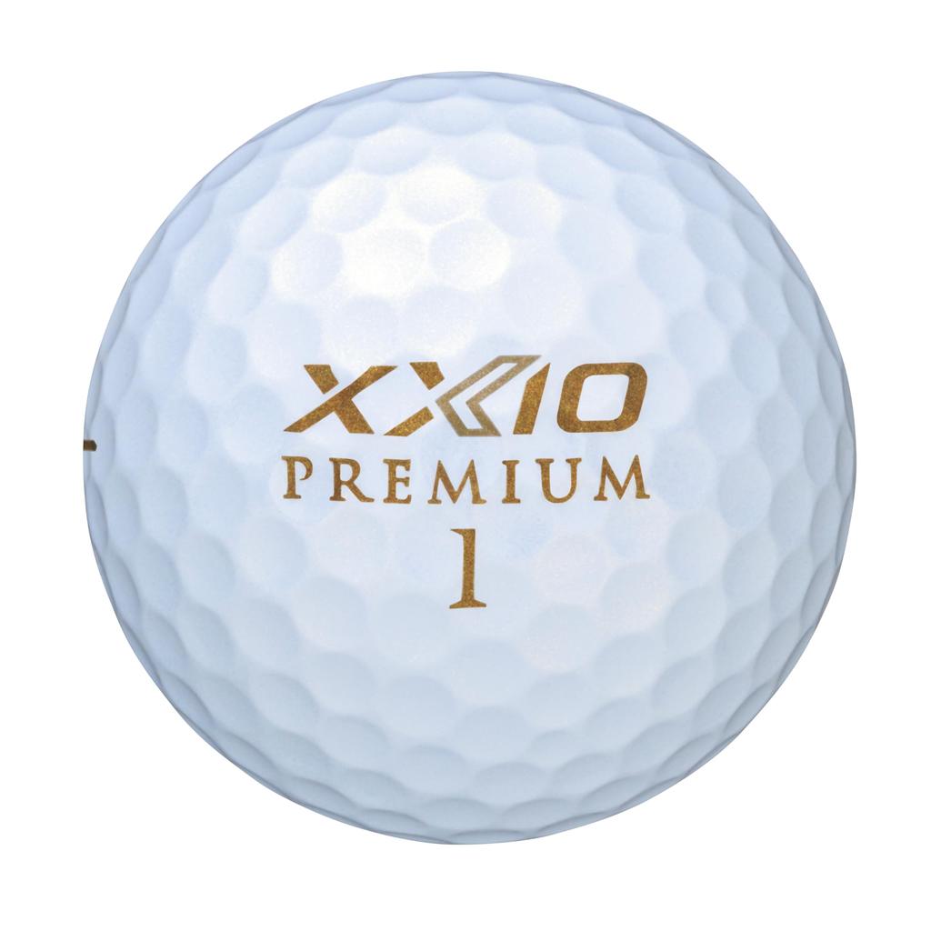 Dunlop XXIO PREMIUM9 Гольф 2024 1 дюжина Королевские золотые мячи, Модель, (6 шаров),