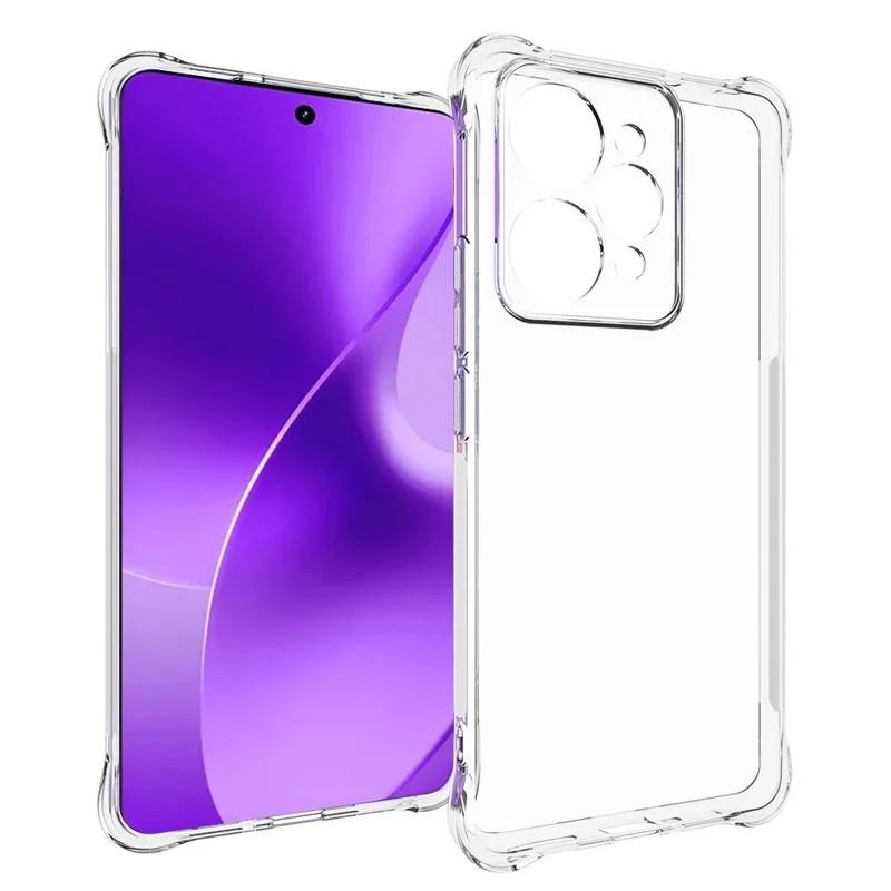 For Realme 15 Pro 5G Case WANLONFENG WL Series 2.0mm TPU Phone Cover with Tempered Glass Film