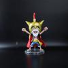 Аниме One Piece 15-я годовщина Q-версия Фигурка Луффи Модель ПВХ Статуэтка Игрушки Кукла Фигурка Действия Детская Украшение Подарок