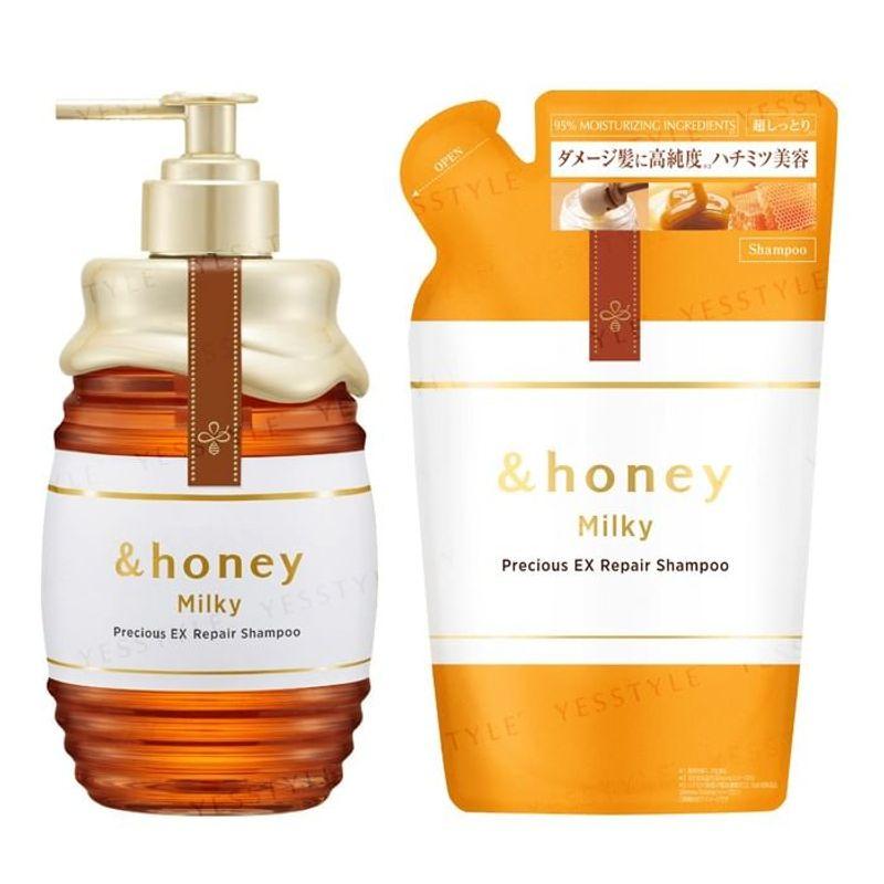 ViCREA - &honey Milky Precious EX Восстанавливающий шампунь 1.0