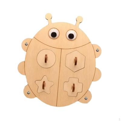 Развивающая доска DIY Аксессуары Деревянная дорожная игрушка Сенсорные игрушки Раннее развитие
