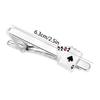Yierda Fun Playing Card Tie Clip Stylish Silver Poker Tie Clip Perfect for and as a Gift - Men's - Weddings, Business,