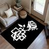 No Symbol Carpet Design for Entryway Hallway Study room Balcony Anti-slip Rug Decorate Offices Wedding Party Gift