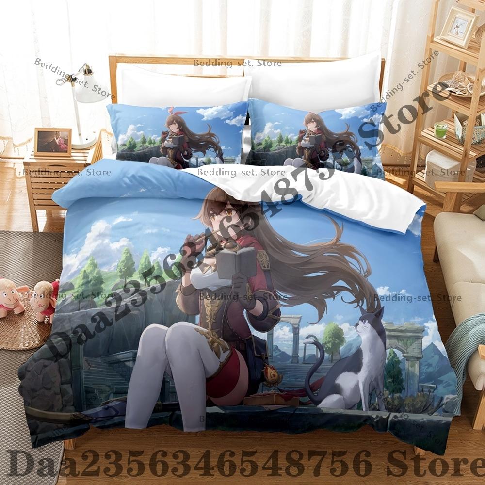 Kpop Amber Bedding Set Single Twin FullThree Piece Bedding Set - Luxury Comforter Set with Queen King Size Including pillowcase