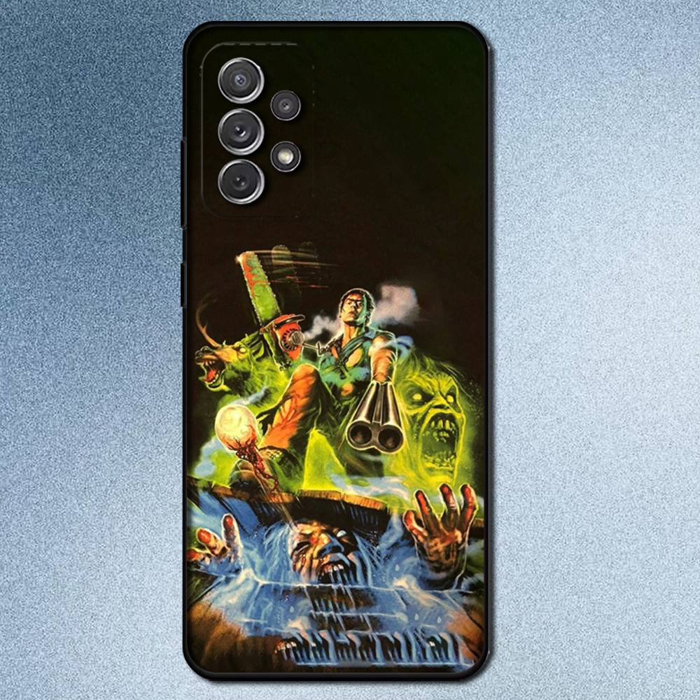 Чехол для телефона Ужасы Зловещие мертвецы Для Samsung S25, S24, S21, S22, S23, S30, Ultra, S20, Plus, Fe, Lite, Note, 10, 9, 5G Черный
