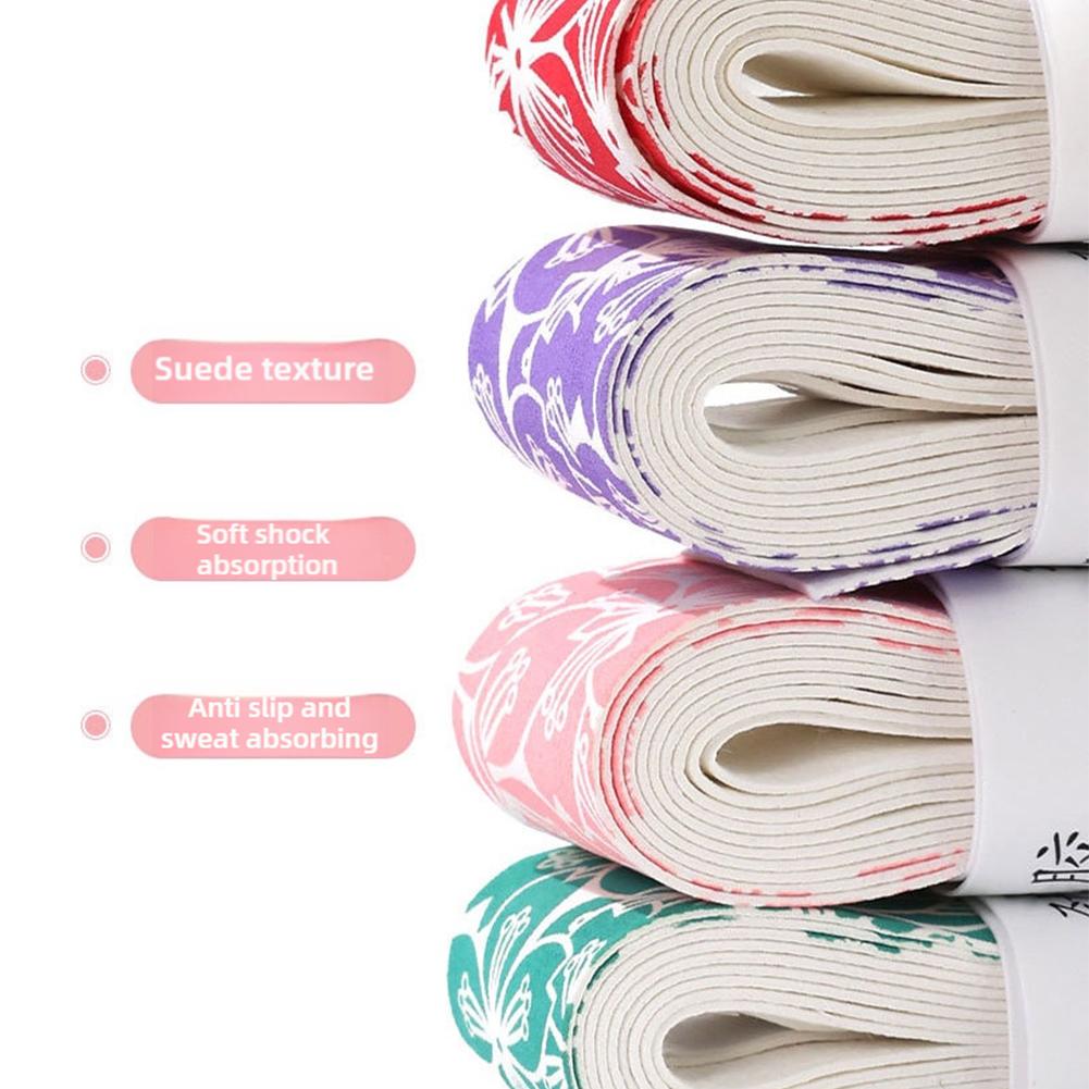 Ракетка для бадминтона Sakura Petals Overgrip с нескользящей впитывающей пот амортизирующей лентой для сквоша P1O1