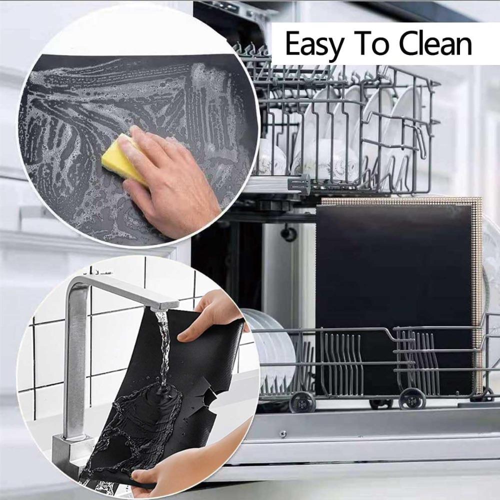 Stain-resistant Gas Stove Cover Nonstick Gas Range Mat Silicone Gas Stove Protector Mat Kitchen