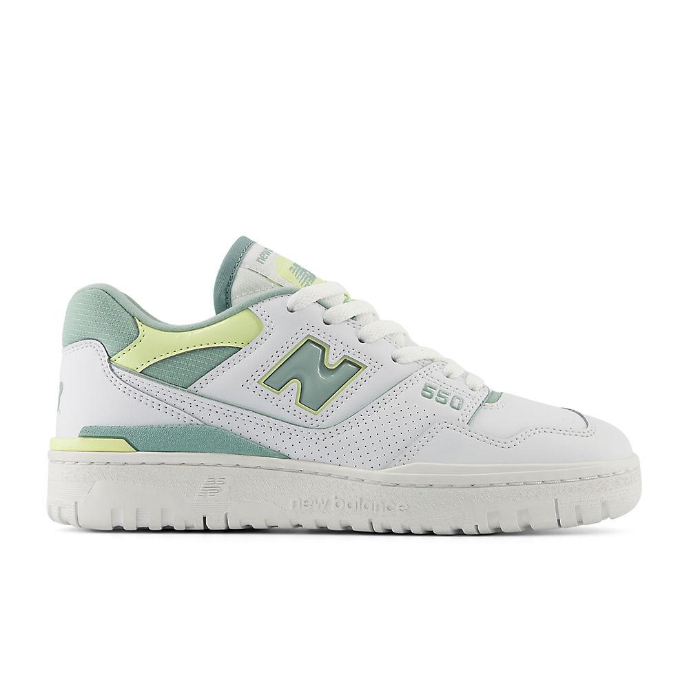 Sneakers New Balance White Green Yellow Lifestyle Version
