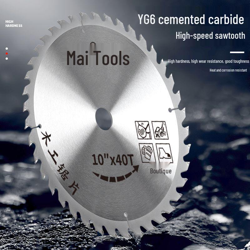 Dual-Purpose Aluminum-Wood Saw Blade: High Hardness Alloy Teeth for Woodworking and Ecological Boards