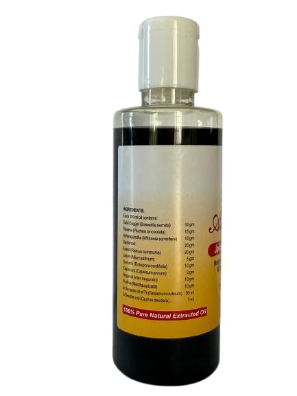 Ayush Herbs Масло Aabheeja для суставов, коленей и спины 200 мл, Мышечная боль, Остеоартрит, Уменьшает отеки и воспаление суставов - 200 мл