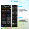 38 Вт Smart App LED Аквариумный светильник Ультраяркий полноспектральный RGB-светильник DIY с таймером и клипсой на подвесном светильнике
