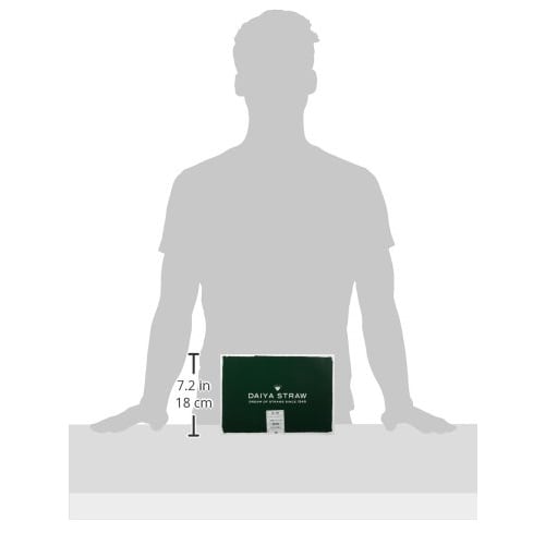 Shibase Kogyo 469 Straw Straws for Juice, Straight, 6mm x 21cm, Paper Wrapped, 500 Straws, White, Made in Japan