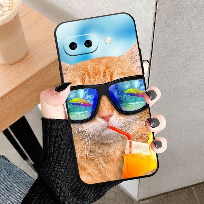Чехол для Google Pixel 9A Роскошный Мягкий Силиконовый Задний Чехол Для Телефона Pixel9A Pixel 9 A GXQ96 GTF7P G3Y12 Защитный Чехол