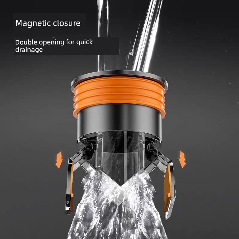 Large Diameter Extended Floor Drain Core 304 Stainless Steel Universal Bathroom Anti-Odor Anti-Backflow Floor Drain Inner Core