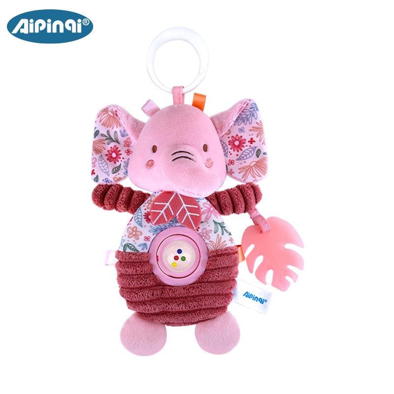 Aipinqi Плюшевая подвесная игрушка для кроватки, нежно-розового цвета
