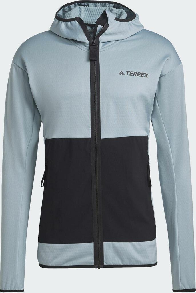 Jacket Adidas Terrex Hiking Jacket Tech Fleece Lite Hooded Magic Grey