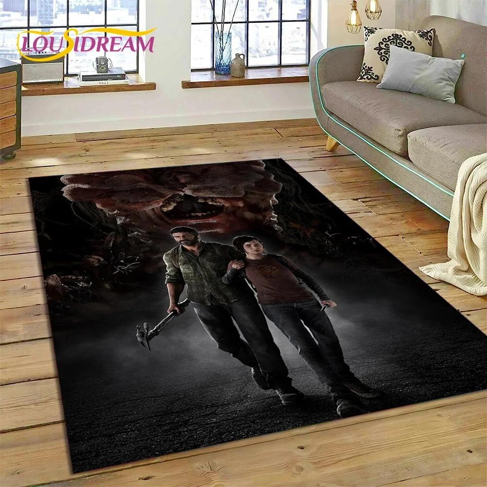 3D Ужасы The Last of Us ТВ Джоэл Педро Ковер для Гостиной Спальни Домашний Декор, Нескользящее Украшение для Дивана Прихожей Подарки
