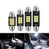 2pcs 12V C5W 31mm 36mm 39mm 41mm 3030 6 SMD Car Festoon Lights Auto Interior Dome Lamp Reading Bulb White